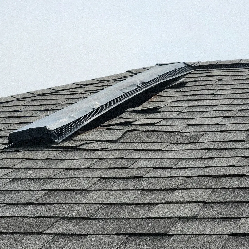 Ridge Vent Leak Repair roof leak repair in Gresham, OR