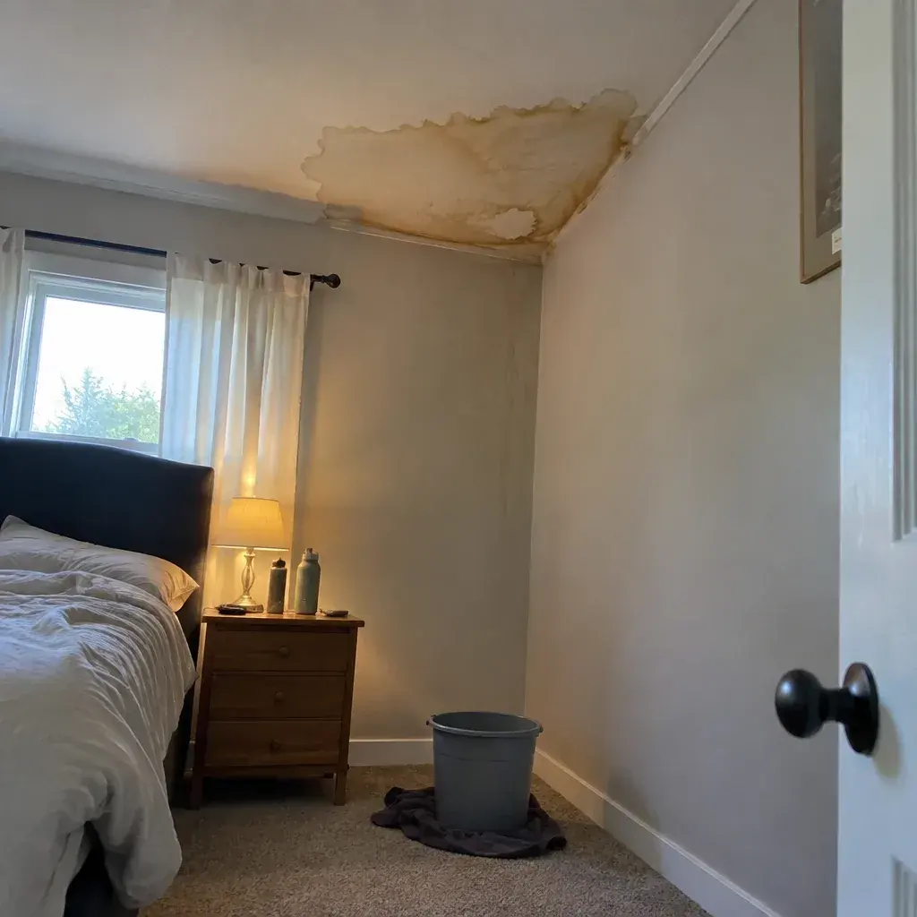 Roof leak warning signs in Gresham, OR